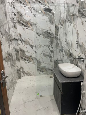 Bathroom in 3 BHK Builder Floor at RWA Apartments Sector 41, Sector 41 – for Rent