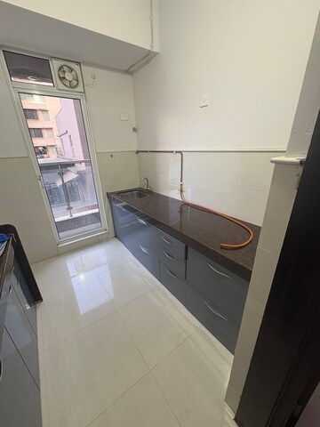 Kitchen in 1 BHK Apartment at Ashar Edge, Pokhran Road No Two – for Rent