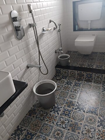 Bathroom in 2 BHK Builder Floor at Vile Parle East – for Sale