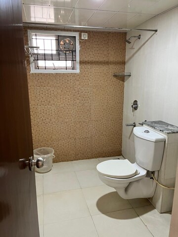 Bathroom in 3 BHK Apartment at Prestige Notting Hill, Bannerghatta Road – for Rent