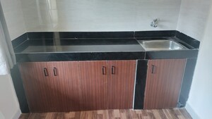 Kitchen in Studio Apartment at Arpora – for Rent