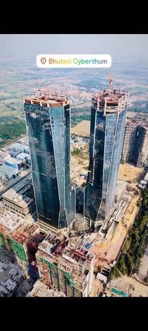  Shop – Exterior View View at Bhutani Cyberthum, Sector 140a - for Sale