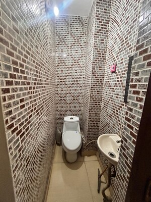 Bathroom in 2 BHK Builder Floor at Lajpat Nagar I – for Rent