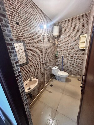 Bathroom in 2 BHK Builder Floor at Lajpat Nagar I – for Rent