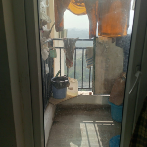 Bathroom in 3 BHK Apartment at Omaxe The Palace, Sushant Golf City – for Rent