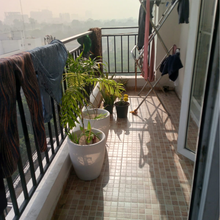 Balcony, omaxe-the-palace 3 Bedroom 1550 Sq.Ft. Apartment In Sushant Golf City Lucknow 9679830