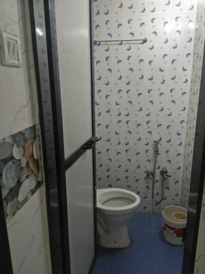 Bathroom in 2 BHK Apartment at Harasiddh Viraaj, Malad East – for Rent