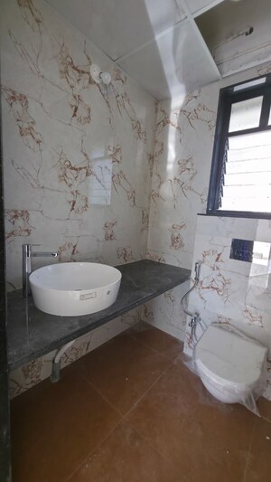 Bathroom in 3 BHK Apartment at Rucha Stature, Dhayari – for Rent