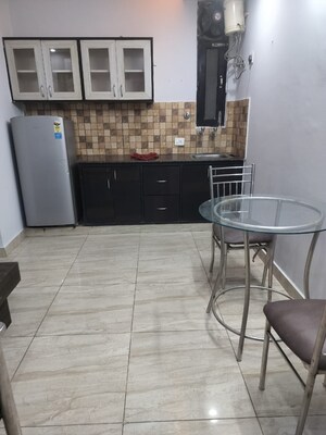 Staircase in 1 BHK Builder Floor at Sushant Vyapaar Kendra, Sector 43 – for Rent