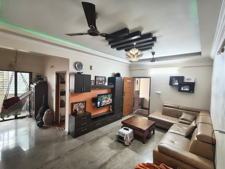 Living Room, shivaganga-opal 3 Bedroom 1230 Sq.Ft. Apartment In Jp Nagar Bangalore 9680120