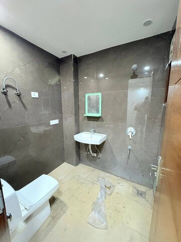Bathroom in 2 BHK Builder Floor at Saket – for Rent