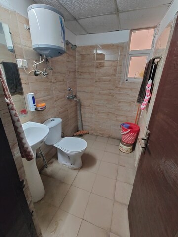 Bathroom in 2.5 BHK Apartment at Ajnara Le Garden, Sector 16b Greater Noida – for Rent