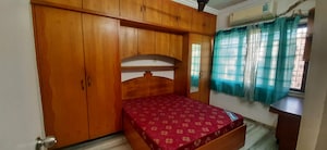 Bedroom in 1 BHK Apartment at AMI Jharna, Goregaon East – for Rent