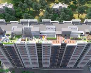 2 BHK Apartment – Exterior View View at Mahalaxmi Tarangan, Moshi - for Sale