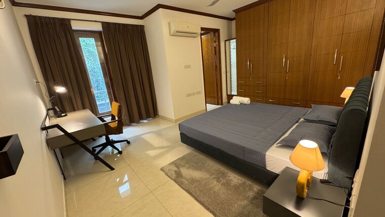 Bedroom, malcha marg 3 Bedroom 3600 Sq.Ft. Builder Floor In Malcha Marg Delhi 9680290