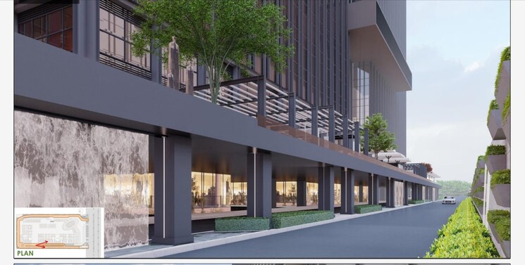 Exterior View, gygy-mentis Commercial Office Space 600 Sq.Ft. In Sector 140 Noida Noida 9680270