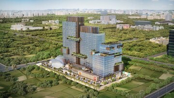  Office Space – Exterior View View at GYGY Mentis, Sector 140 Noida - for Sale