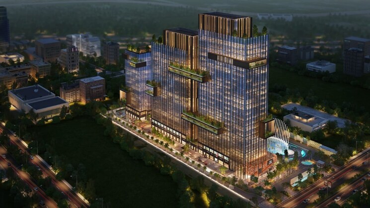 Exterior View, gygy-mentis Commercial Office Space 600 Sq.Ft. In Sector 140 Noida Noida 9680270