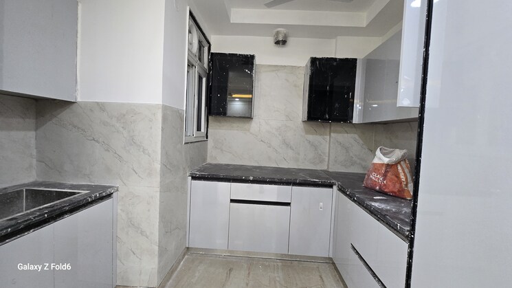Kitchen, risland-sky-mansion 3 Bedroom 1300 Sq.Ft. Builder Floor In Chattarpur Delhi 9680676