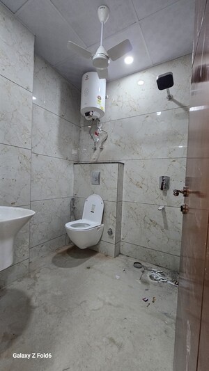 Bathroom in 3 BHK Builder Floor at Risland Sky Mansion, Chattarpur – for Rent
