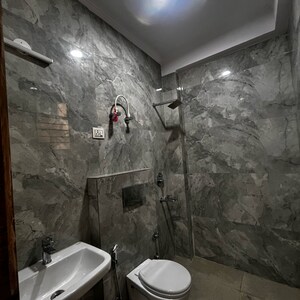 Bathroom in 2 BHK Builder Floor at Khedi Road – for Rent