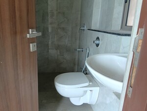 Bathroom in 2 BHK Apartment at Sheth Irene, Malad West – for Rent