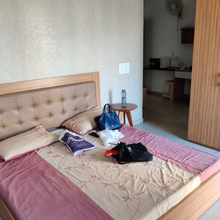 Bedroom, ajnara-elements 1 Bedroom 495 Sq.Ft. Apartment In Sector 137 Noida 9680900