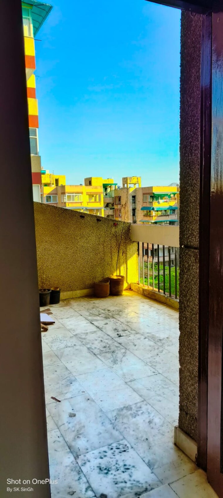 Balcony, sector 4 dwarka 2 Bedroom 1630 Sq.Ft. Apartment In Sector 4 Dwarka Delhi 9680861