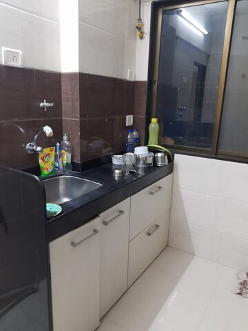 Kitchen in 1 BHK Apartment at Kshitij CHS Borivali, Borivali West – for Sale