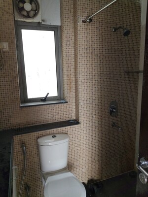 Bathroom in 2 BHK Apartment at Unitech Uniworld Resorts-The Residences, Sector 33 – for Rent