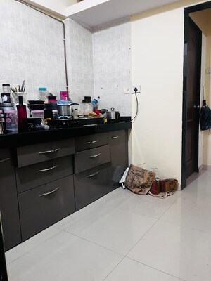 Kitchen in 1 RK Apartment at Everest Countryside Jasmine, Kasarvadavali – for Rent