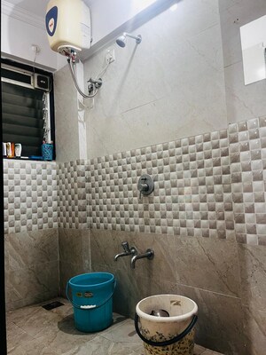 Bathroom in 1 RK Apartment at Everest Countryside Jasmine, Kasarvadavali – for Rent