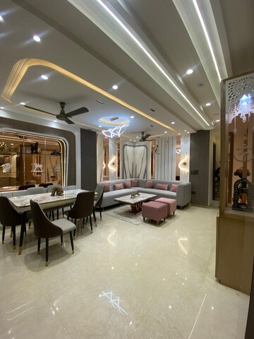 Living Room in 4 BHK Builder Floor at Dwarka Mor – for Sale