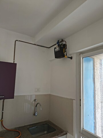 Bathroom in 1 BHK Apartment at Puranik Rumah Bali, Ghodbunder Road – for Rent