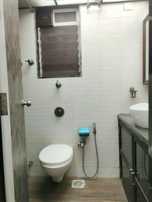 Bathroom in 3 BHK Apartment at Sunbeam CHS Mulund, Mulund West – for Sale