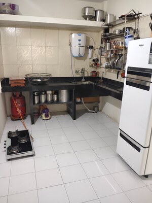 Master Bedroom in 2 BHK Apartment at Sai Dham CHS, Dhanori – for Rent