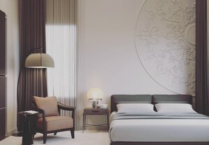 Bathroom in 4 BHK Apartment at DLF The Belvedere Park, Sector 24 – for Sale