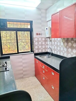 Kitchen in 3 BHK Apartment at Rock Castle Dahisar, Dahisar West – for Sale