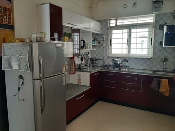Kitchen in 2.5 BHK Apartment at Amanora Trendy Homes, Hadapsar – for Rent