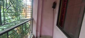 Balcony in 3 BHK Apartment at Green Woods Premium, Kaikhali – for Sale