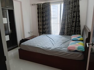 Bedroom in 2 BHK Apartment at Puraniks Tokyo Bay, Kasarvadavali – for Rent