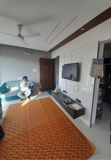 Living Room in 2 BHK Apartment at Kohinoor Reina, Kondhwa – for Rent