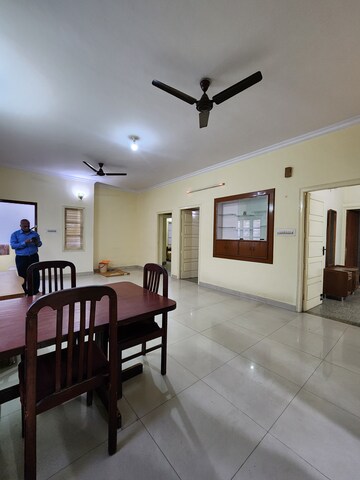 Staircase in 3 BHK Builder Floor at Sri Sai Baba Nilaya, Btm Layout – for Rent