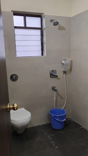 Bathroom in 3 BHK Apartment at Natural Awas, Chinar Park – for Rent