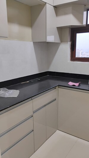 Kitchen in 3 BHK Apartment at Natural Awas, Chinar Park – for Rent