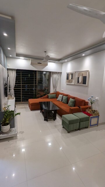Living Room in 3 BHK Apartment at Acme Ozone, Manpada – for Sale