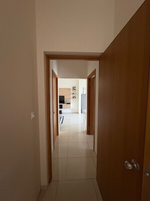 Building Lobby in 3.5 BHK Apartment at Bhartiya Nikoo Homes, Thanisandra Main Road – for Rent