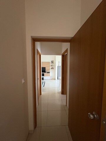 Building Lobby in 3.5 BHK Apartment at Bhartiya Nikoo Homes, Thanisandra Main Road – for Rent