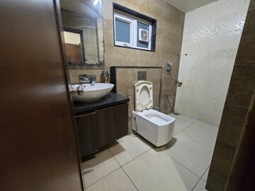 Bathroom in 3 BHK Penthouse at Sama Savli Road – for Rent