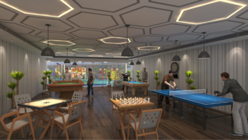 Gym in 2 BHK Apartment at NMS Palm Amore, Seawoods Sector 46 – for Sale